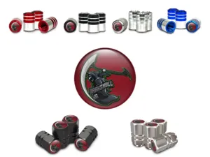 Wheels Valve Covers for Car High-Quality Style